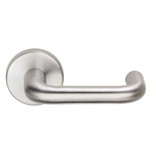 Schlage 09-506 03A 630 Outside Lever and Rose Assembly 03 Lever A Rose Satin Stainless Steel 09-506 03A 630