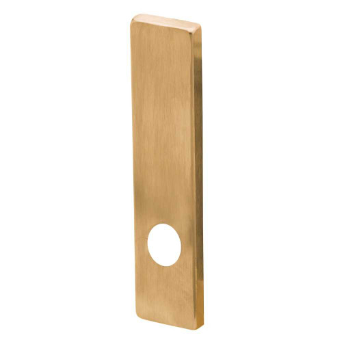Schlage 09-632L 612 Inside Blank x Lever L Escutcheon Satin Bronze 09-632L 612