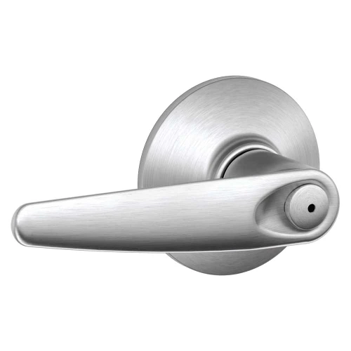Schlage Residential F40 JAZ 626 Grade 2 Privacy Lock Jazz Lever Satin Chrome Finish F40 JAZ 626