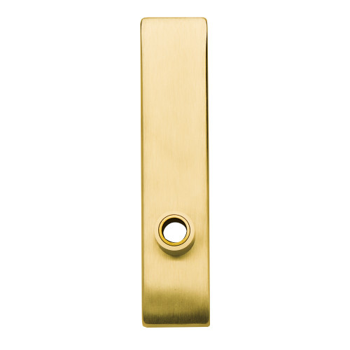 Schlage 09-636L 605 Outside Blank x Lever L Escutcheon & Bushing Bright Brass