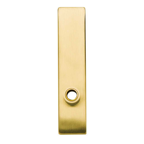 Schlage 09-636L 605 Outside Blank x Lever L Escutcheon & Bushing Bright Brass 09-636L 605