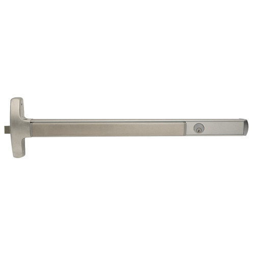 Falcon CD-24-R-C 3 32D RHR Grade 1 Rim Exit Device Cylinder Trim Less Pull 36 Right-Hand Reverse Satin Stainless Steel Finish CD-24-R-C 3 32D RHR