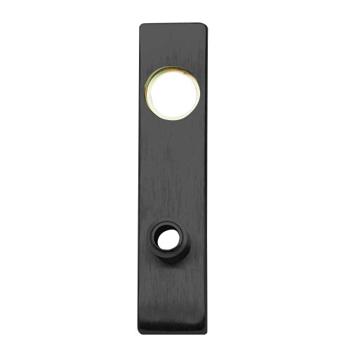 Schlage 09-639L 622 Outside Full Face Cylinder x Lever L Escutcheon & Bushing Flat Black Coated 09-639L 622