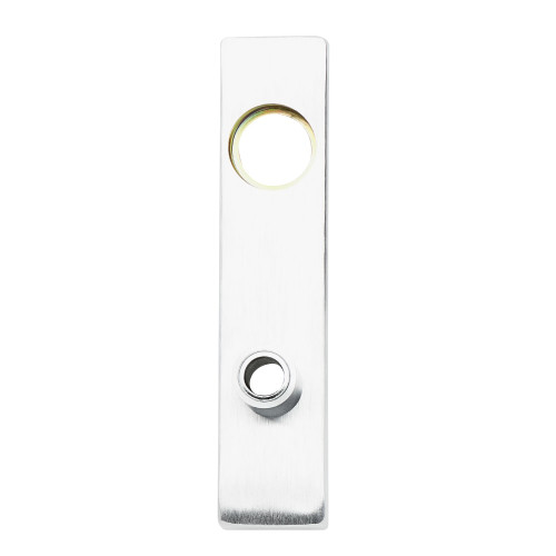 Schlage 09-639L 625 Outside Full Face Cylinder x Lever L Escutcheon & Bushing Bright Chrome 09-639L 625