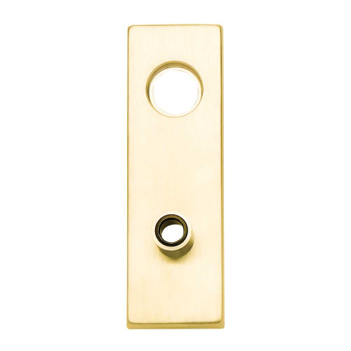 Schlage 09-639N 605 Outside Full Face Cylinder Lever N Escutcheon Bushing Bright Brass Finish 09-639N 605