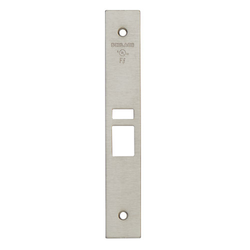 Schlage 09-663 619 Armor Front L Series Latch x Auxiliary Latch Satin Nickel 09-663 619