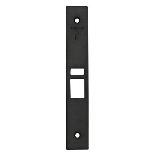 Schlage 09-663 622 L9050/56/60/70/71/80/82/90/91/92/93/94/95 Latch x Aux Latch 1-1/4 In Wide Flat Black Coated
