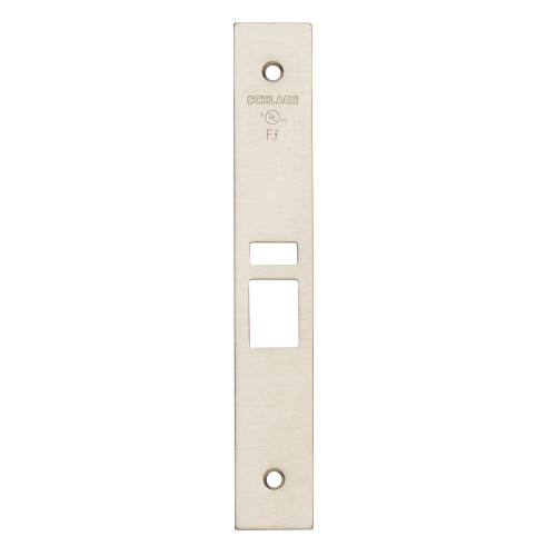 Schlage 09-663 630 Armor Front L Series Latch x Auxiliary Latch Satin Stainless Steel 09-663 630