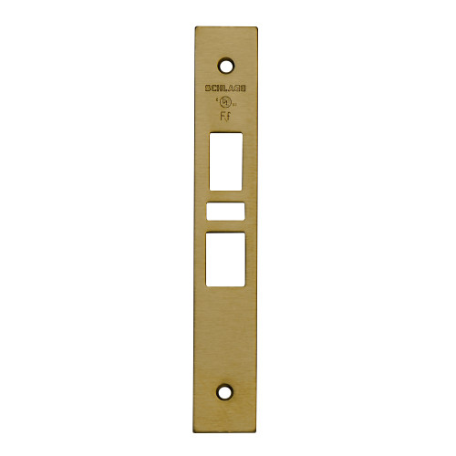 Schlage 09-666 609 Armor Front L Series Latch x Auxiliary Latch x Deadbolt Antique Brass 09-666 609