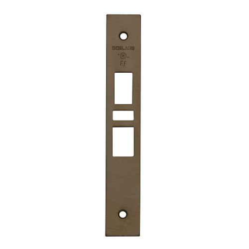 Schlage 09-666 613 Armor Front L Series Latch x Auxiliary Latch x Deadbolt Oil Rubbed Bronze 09-666 613