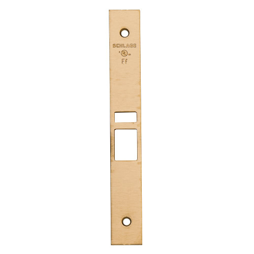 Schlage 09-669 612 Armor Front L Series 11/16 Wide for 1-3/8 Doors Latch x Auxiliary Latch Satin Bronze 09-669 612