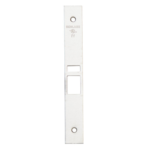 Schlage 09-669 626 Armor Front L Series 11/16 Wide for 1-3/8 Doors Latch x Auxiliary Latch Satin Chrome 09-669 626