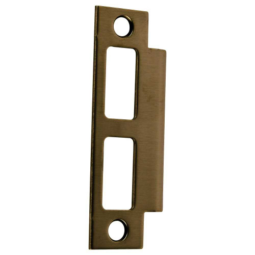 Schlage 10-072 1316 609 Strike w/Box L Series 1-1/4 x 4-7/8 1-3/16 Lip Standard Antique Brass 10-072 1316 609