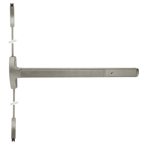 MELRX24-V-L-NL-S 3 32D LHR Falcon Surface Vertical Rod Exit Devices