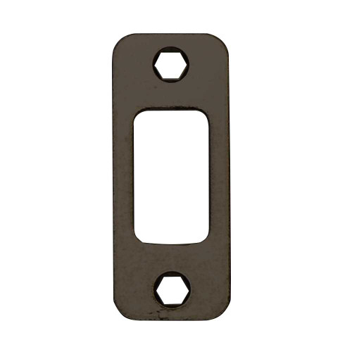 Schlage 10-116 613 Deadbolt Strike 1-1/8 x 2-3/4 Round Corner No Lip Oil Rubbed Bronze 10-116 613
