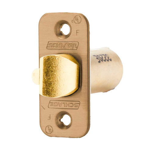 Schlage 11-092 612 Deadlatch A Series 2-3/4 Backset 1 x 2-1/4 Face 1/4 Round Corner Satin Bronze 11-092 612