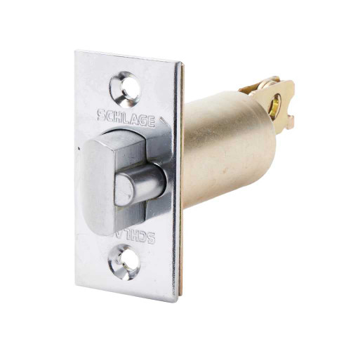 Schlage 12-103 626 Deadlatch B250 Series 2-3/4 Backset 1-1/8 x 2-1/4 Face Square Corner Satin Chrome 12-103 626