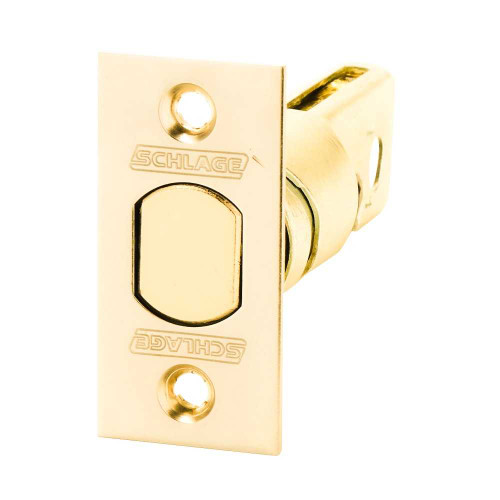 Schlage 12-291 605 Deadbolt B500 Series Adjustable 2-3/8 or 2-3/4 Backset 1-1/8 x 2-1/4 Face Bright Brass 12-291 605