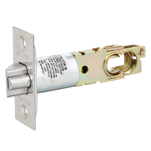 Schlage 16-203 626 Deadlatch S Series Adjustable 2-3/8 or 2-3/4 Backset 1 x 2-1/4 Face Square Corner Satin Chrome 16-203 626