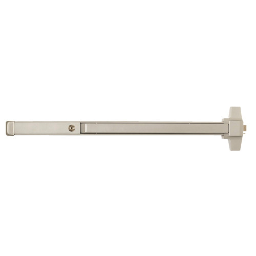 Falcon F-20-R-EO US32D 3FT Grade 1 Exit Device Fire Rated Wide Stile Pushpad Rim 36 Non-Handed Satin Stainless Steel F-20-R-EO US32D 3FT