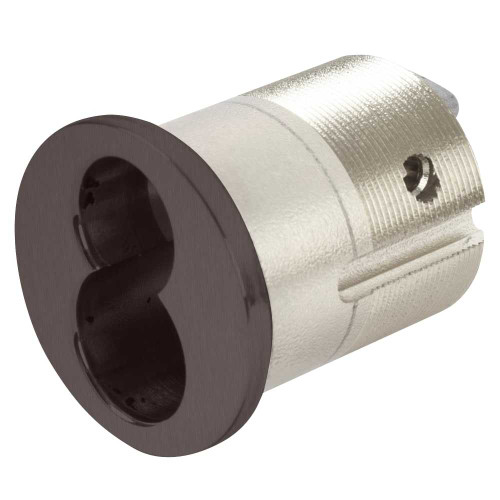 Schlage 20-059 613 1-1/2 In FSIC Mortise Housing Straight Cam Dark Oxidized Satin Bronze Oil Rubbed Finish Non-handed 20-059 613