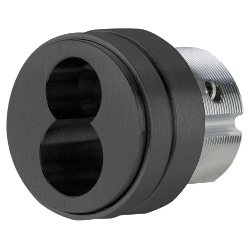 Schlage 26-064 622 1-1/2 In FSIC Mortise Housing Straight Cam Compression Ring & Spring Flat Black Coated Finish Non-handed 26-064 622