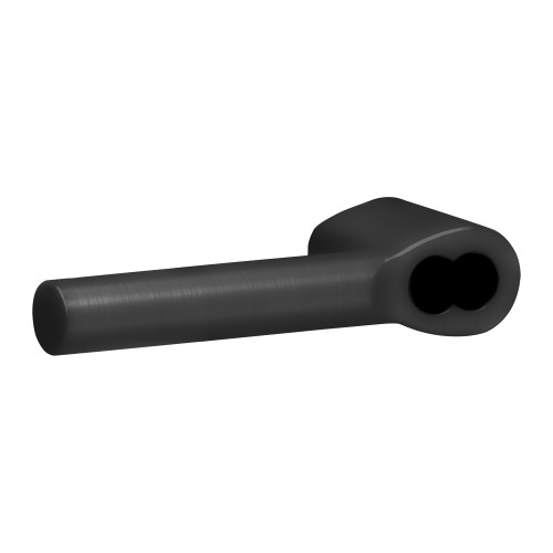 Schlage 47258051 622 ALX Series FSIC Lever Broadway Lever Design Flat Black Coated 47258051 622