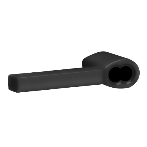 Schlage 47258053 622 ALX Series FSIC Lever Latitude Lever Design Flat Black Coated 47258053 622