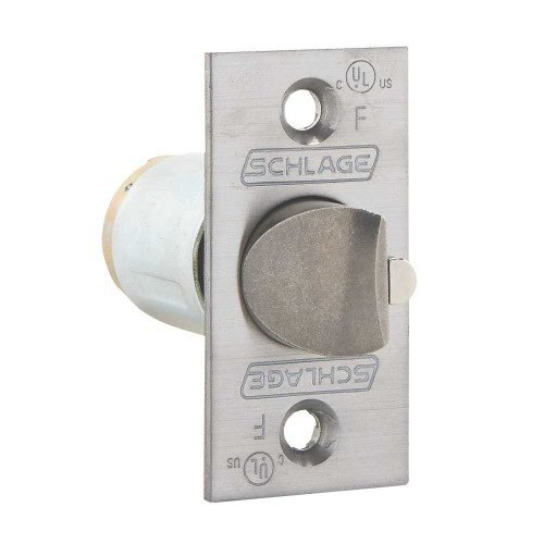 Schlage 47273617 626 ALX Series Deadlatch 2-3/4 Backset 1-1/8 x 2-1/4 Square Corner Satin Chrome Finish 47273617 626