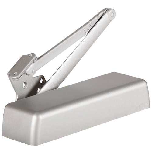 Stanley QDC111 R 689 Grade 1 Extra Duty Door Closer Tri-Pack Arm Full Rd Plastic Cover Aluminum QDC111 R 689