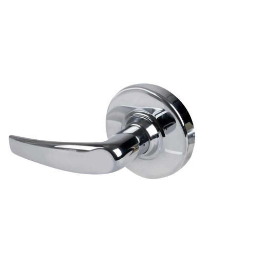 Schlage ALX170 ATH 625 Grade 2 Dummy Cylindrical Lock with Field Selectable Vandlgard Athens Lever Non-Keyed Bright Chrome Finish Non-handed ALX170 ATH 625