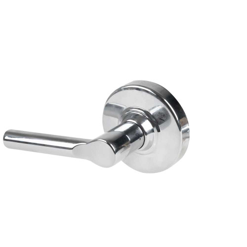 Schlage ALX170 BRW 625 Grade 2 Dummy Cylindrical Lock with Field Selectable Vandlgard Broadway Lever Non-Keyed Bright Chrome Finish Non-handed ALX170 BRW 625