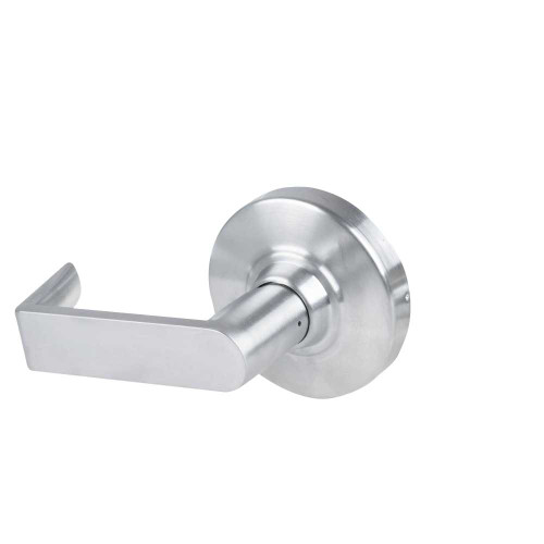 Schlage ALX170 RHO 626 Grade 2 Dummy Cylindrical Lock with Field Selectable Vandlgard Rhodes Lever Non-Keyed Satin Chrome Finish Non-handed ALX170 RHO 626