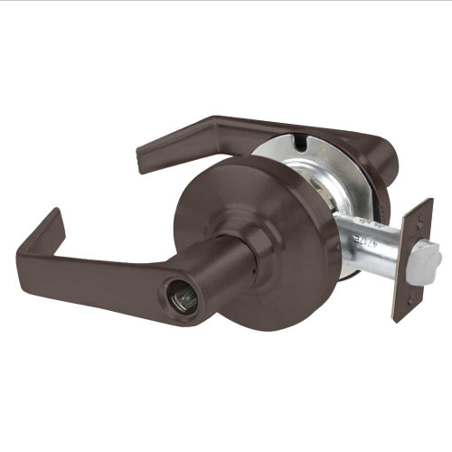 Schlage ALX70L SAT 613 Grade 2 Classroom Cylindrical Lock with Field Selectable Vandlgard Saturn Lever Conventional Less Cylinder Oil-Rubbed Bronze Finish Non-handed ALX70L SAT 613