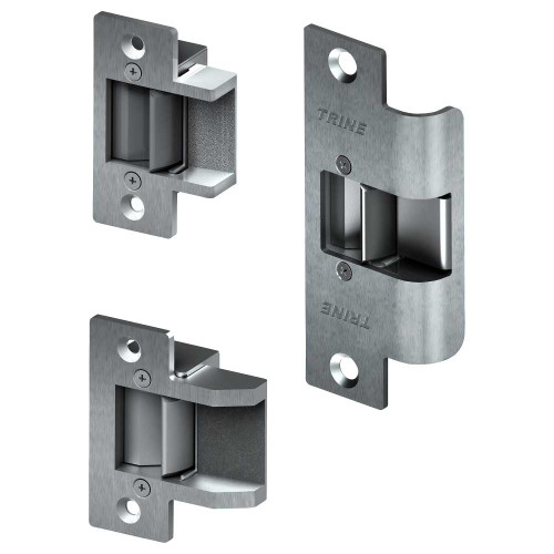 Trine 323478LC 3000 Series Electric Strike 12/24VAC/DC Fail Secure234 234X 478 Faceplates 478-CCFP Filler and 30LC Included Satin Chrome 323478LC