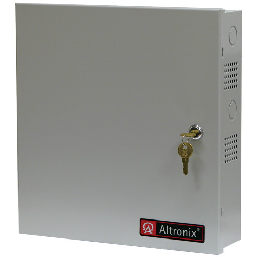 Altronix ALTV1224DC2 CCTV Camera and Accessory Power Supply Input 115VAC 50/60Hz at 255A 16 Fuse Protected Outputs 12/24VDC at 6A Grey Enclosure