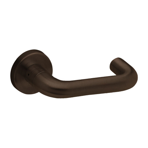 Schlage L0170 03A 613 Grade 1 Half Dummy Trim Mortise Lock 03 Lever A Rose Dark Oxidized Satin Bronze Oil Rubbed Finish Field Reversible