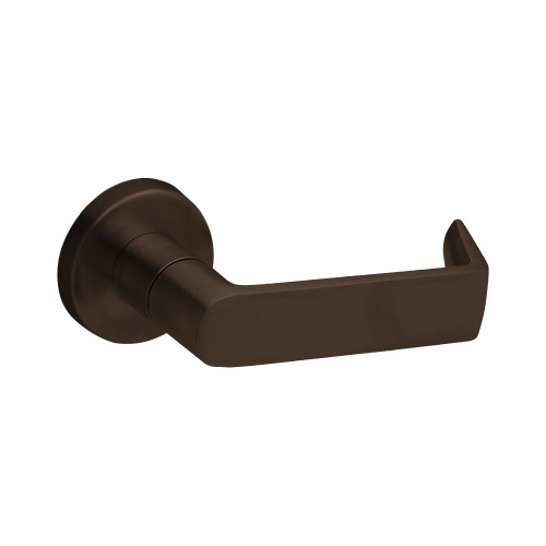 Schlage L0170 06A 613 Grade 1 Half Dummy Trim Mortise Lock 06 Lever A Rose Dark Oxidized Satin Bronze Oil Rubbed Finish Field Reversible