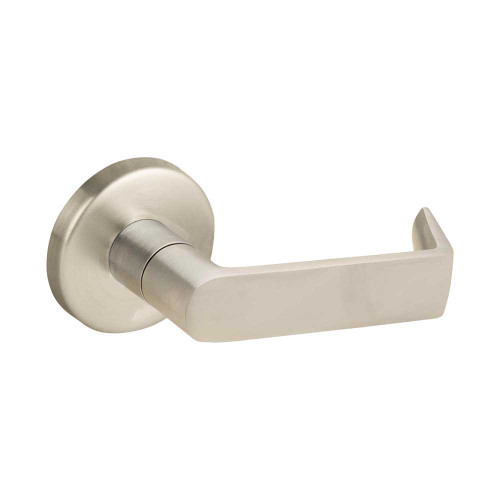 Schlage L0170 06B 619 Grade 1 Half Dummy Trim Mortise Lock 06 Lever B Rose Satin Nickel Plated Clear Coated Finish Field Reversible L0170 06B 619