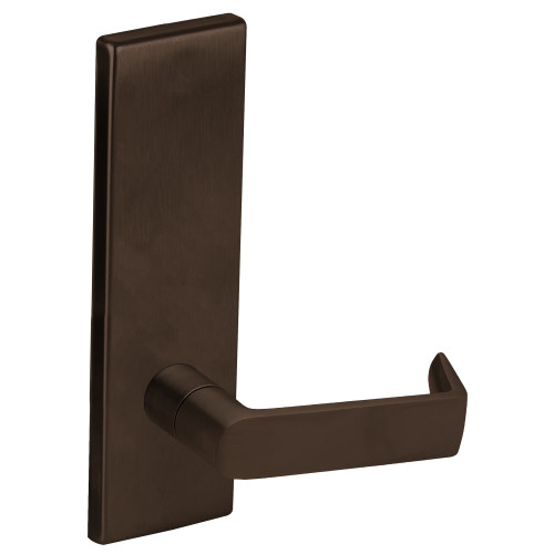 Schlage L0170 06N 613 Grade 1 Half Dummy Trim Mortise Lock 06 Lever N Escutcheon Dark Oxidized Satin Bronze Oil Rubbed Finish Field Reversible