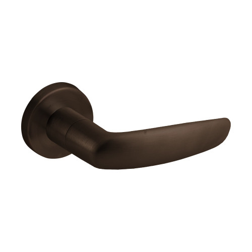 Schlage L0170 07A 613 Grade 1 Half Dummy Trim Mortise Lock 07 Lever A Rose Dark Oxidized Satin Bronze Oil Rubbed Finish Field Reversible