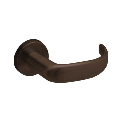 Schlage L0170 17A 613 Grade 1 Half Dummy Trim Mortise Lock 17 Lever A Rose Dark Oxidized Satin Bronze Oil Rubbed Finish Field Reversible L0170 17A 613