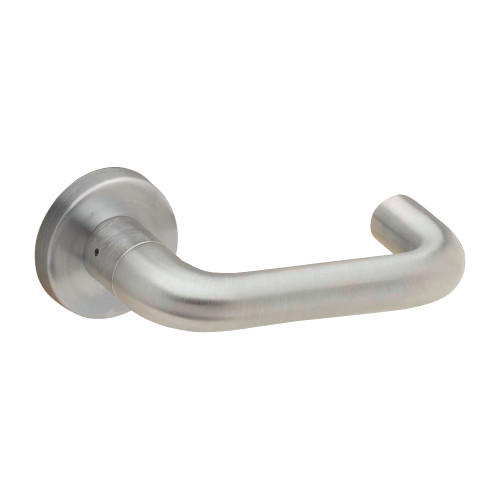Schlage L0172 03A 626 Grade 1 Full Dummy Trim Mortise Lock 03 Lever A Rose Satin Chrome Finish Field Reversible
