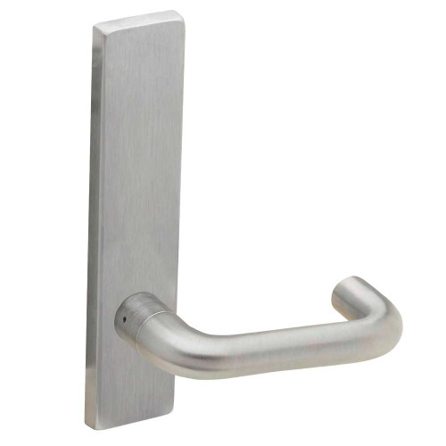 Schlage L0172 03L 626 Grade 1 Full Dummy Trim Mortise Lock 03 Lever L Escutcheon Satin Chrome Finish Field Reversible L0172 03L 626