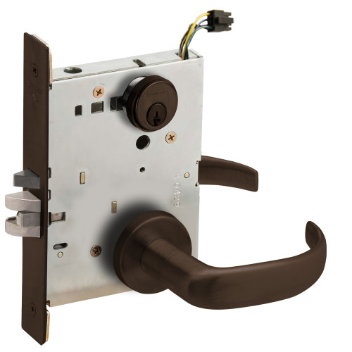 Schlage L9092ELP 17A 643E Grade 1 Fail Safe Electric Mortise Lock Conventional Cylinder 17 Lever A Rose Aged Bronze Finish Field Reversible Schlage L9092ELP 17A 643E Grade 1 Fail Safe Electric Mortise Lock Conventional Cylinder 17 Lever A Rose Aged Bronze Finish Field Reversible