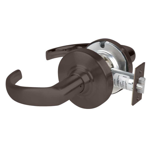 Schlage ND10S SPA 613 Grade 1 Passage Latch Sparta Lever Non-Keyed Oil Rubbed Bronze Finish Non-Handed ND10S SPA 613