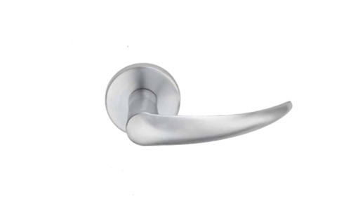 Schlage L9093ELJ OMEA 629 Grade 1 Fail Safe Electric Mortise Lock Schlage FSIC Prep Less Core Omega Lever A Rose Bright Stainless Steel Finish Field Reversible