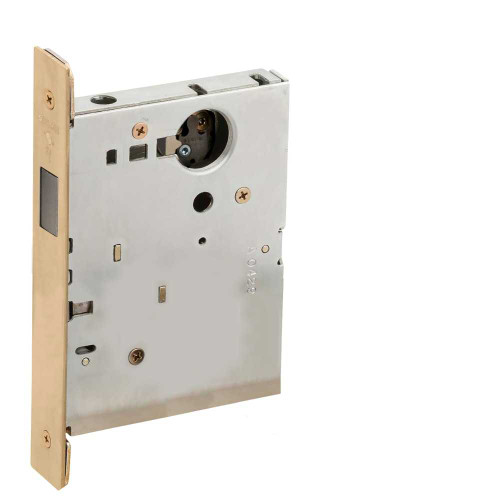 Schlage L9460L 606 Single Cylinder Mortise Deadlock Less Cylinder Satin Brass L9460L 606