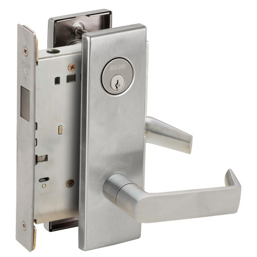 Schlage L9460P 06N 626 XL11-886 Mortise Deadbolt with Retraction by Inside Lever or Knob 06N Design  Satin Chrome