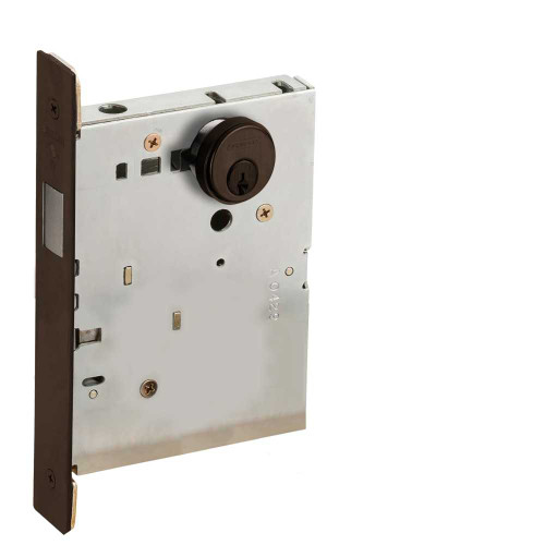 Schlage L9463P 613 RH Classroom Mortise Deadlock Oil Rubbed Bronze L9463P 613 RH